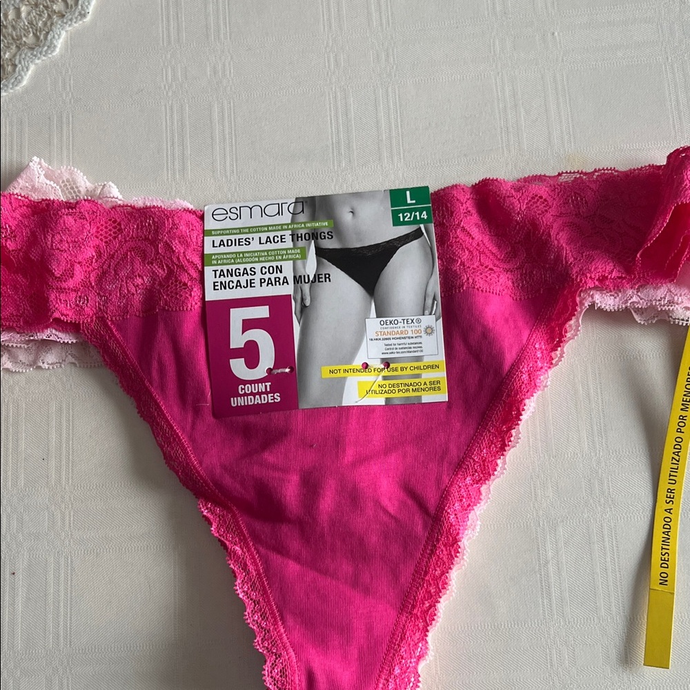 Thong underwear set of 5 NWT